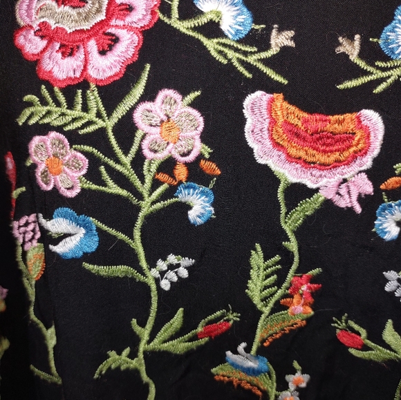 Maeve for Anthropologie floral embroidered dress - Picture 3 of 7